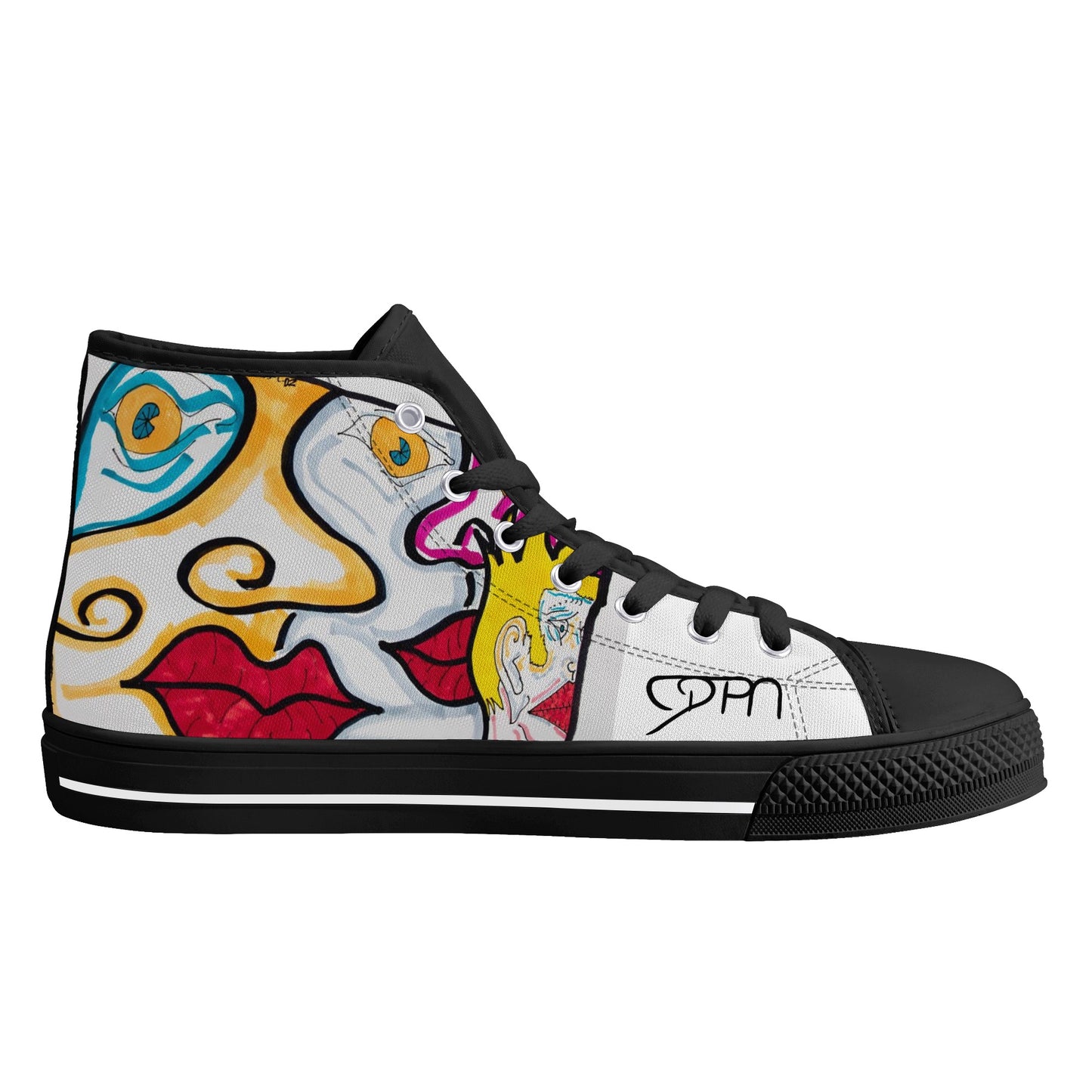 Men's High Top "FACES" JPM Custom Kicks