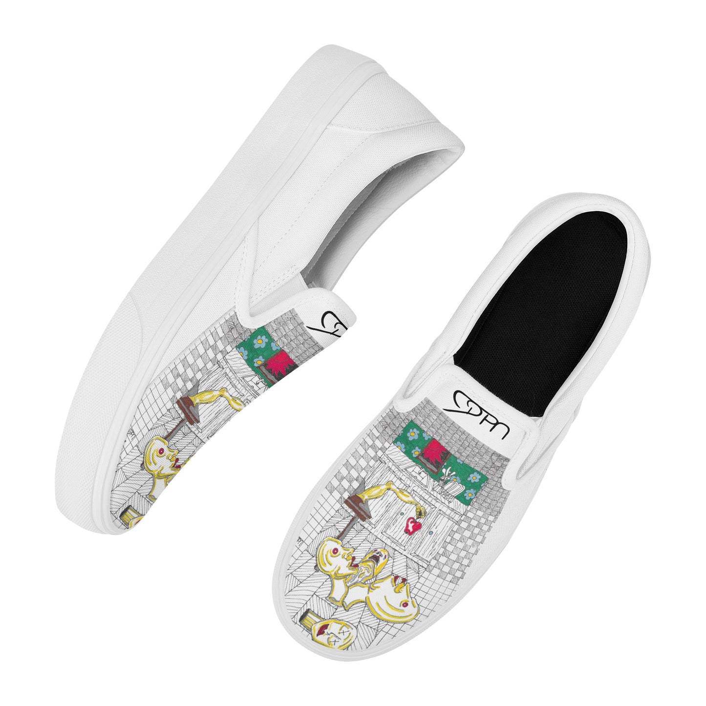 Men's Slip On "HOME COOKED MEAL" (Original) JPM Custom Kicks