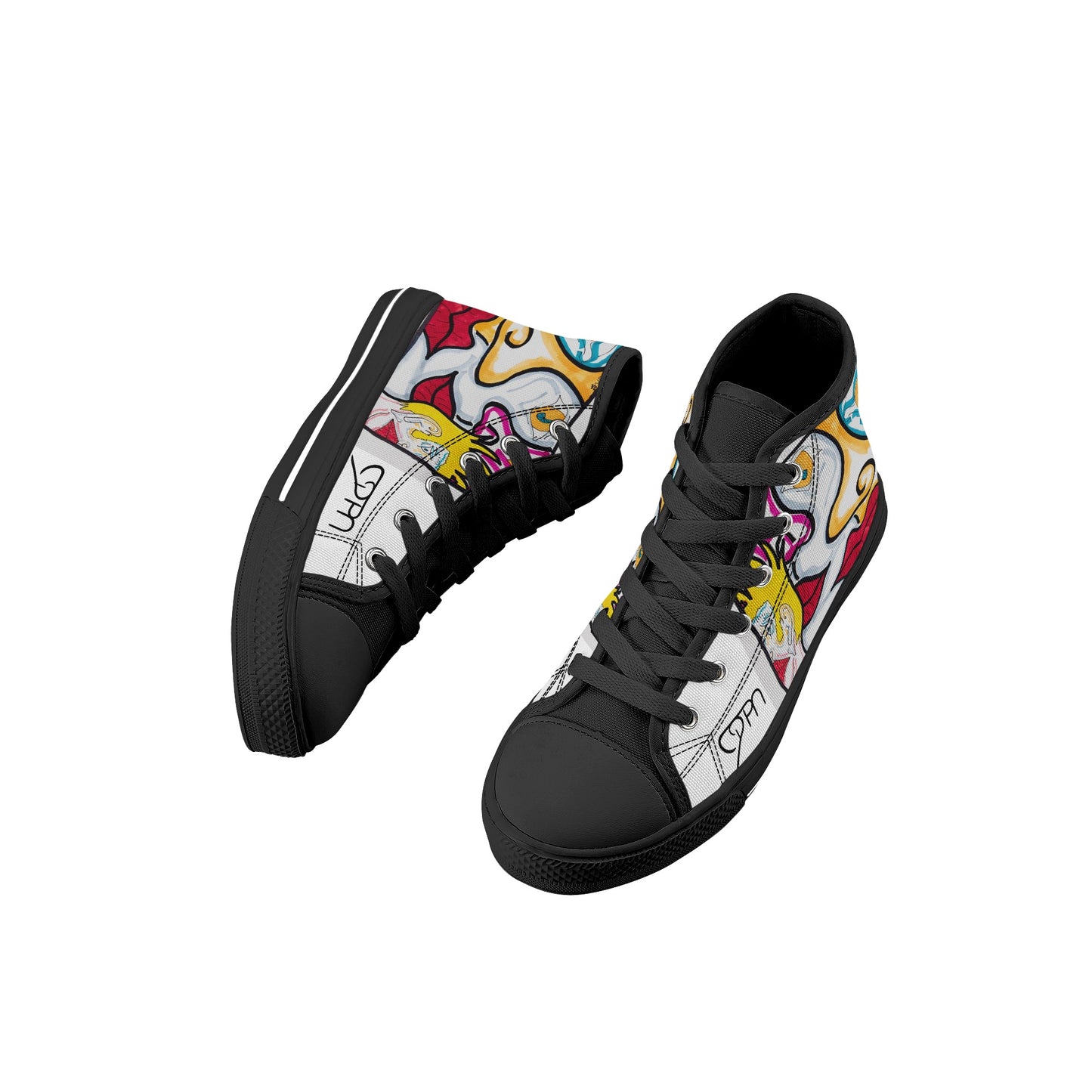 Kids High Top FACES JPM Custom Kicks