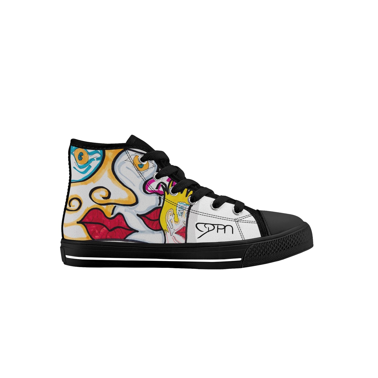 Kids High Top FACES JPM Custom Kicks