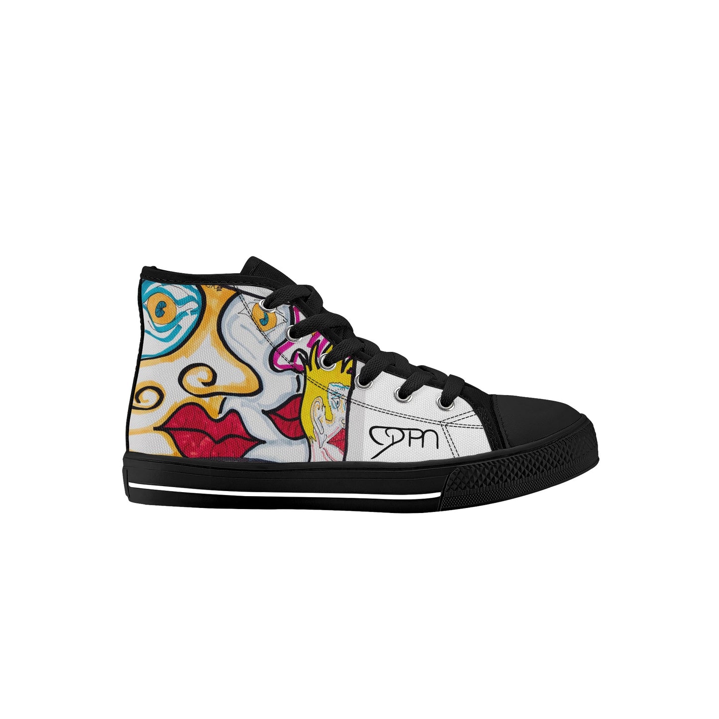 Kids High Top FACES JPM Custom Kicks